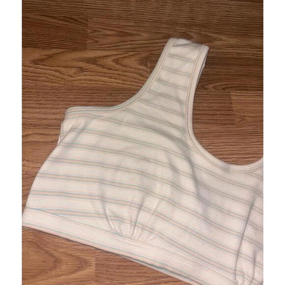 Old Navy Striped Bralette Crop Top Size 3X - Picture 4 of 9